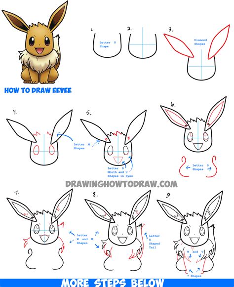 pokemon drawing easy|How to Draw Pokemon .